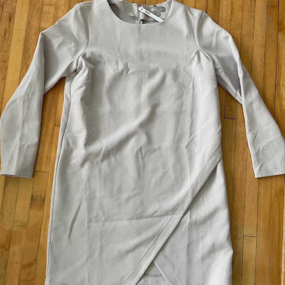 ASOS Gray Mini Dress - Picture 4 of 5